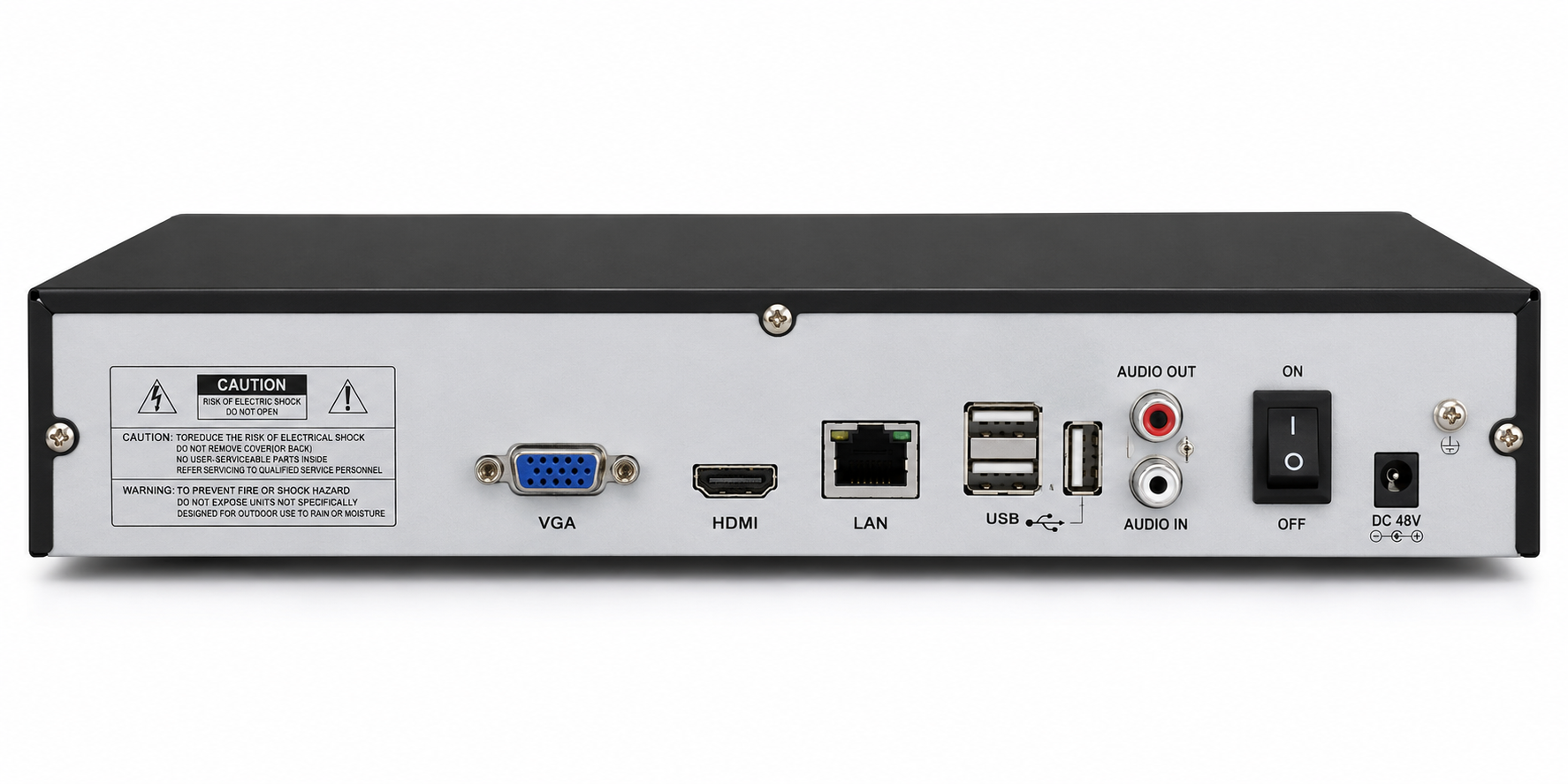 ORRIV 8 Kanal NVR Kayıt Cihazı – 2x8TB HDD Destekli, XMEYE Mobil İzleme