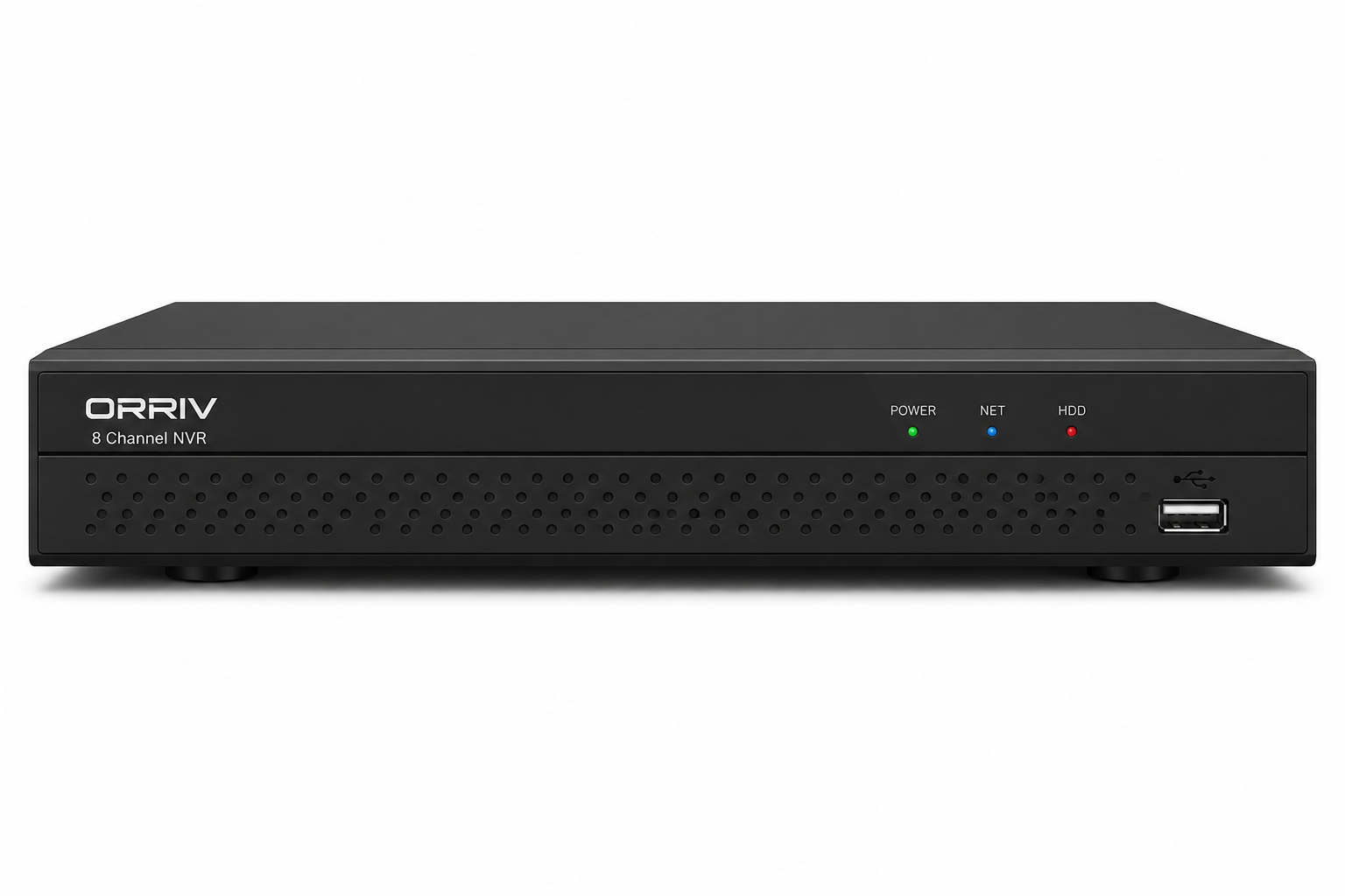 ORRIV 8 Kanal NVR Kayıt Cihazı – 2x8TB HDD Destekli, XMEYE Mobil İzleme görsel 2